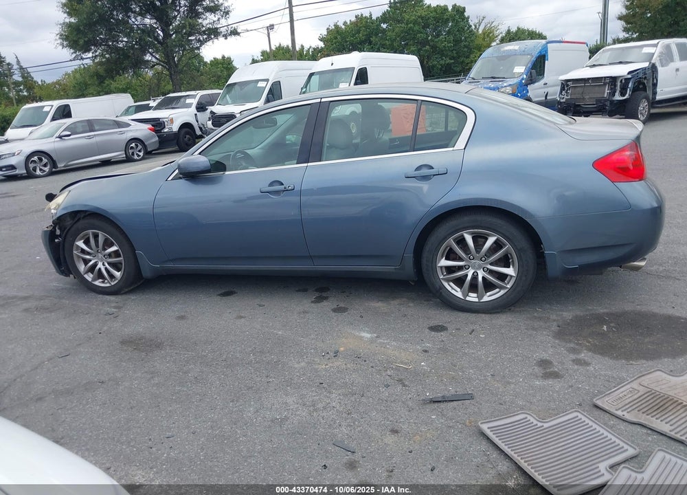 2007 INFINITI G35X VIN: JNKBV61F27M822980