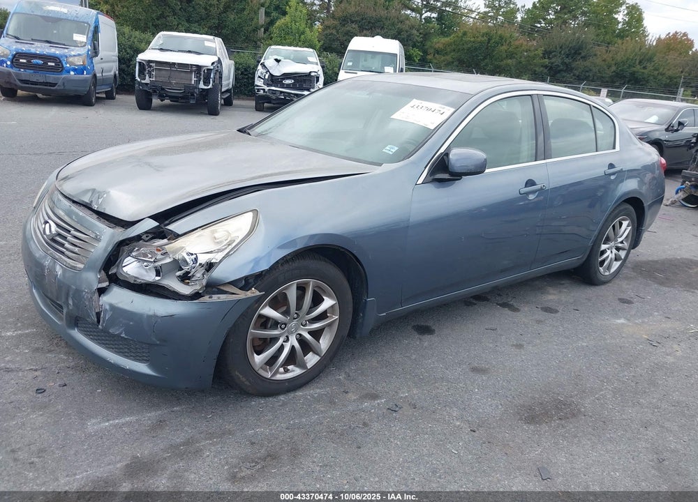 2007 INFINITI G35X VIN: JNKBV61F27M822980
