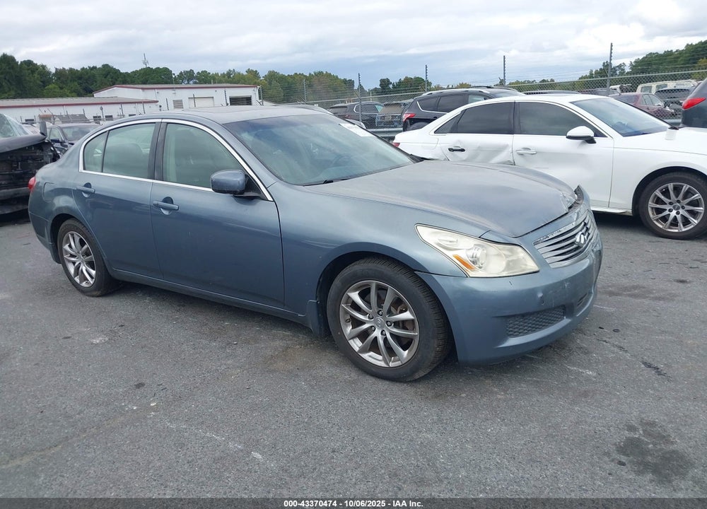 2007 INFINITI G35X VIN: JNKBV61F27M822980