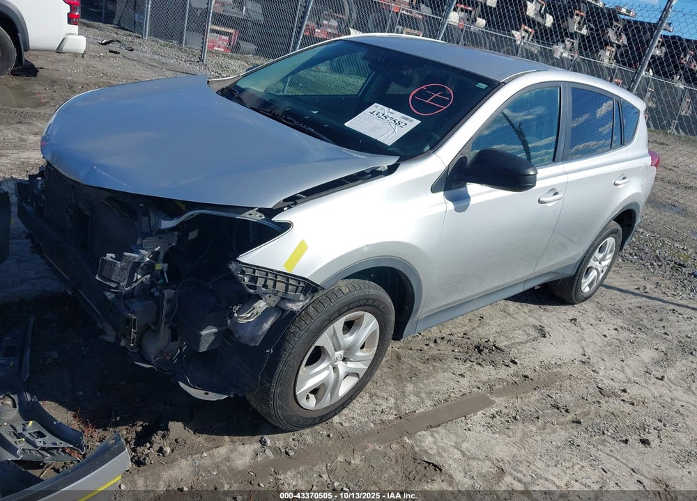 2013 TOYOTA RAV4 LE VIN: 2T3BFREV9DW054446