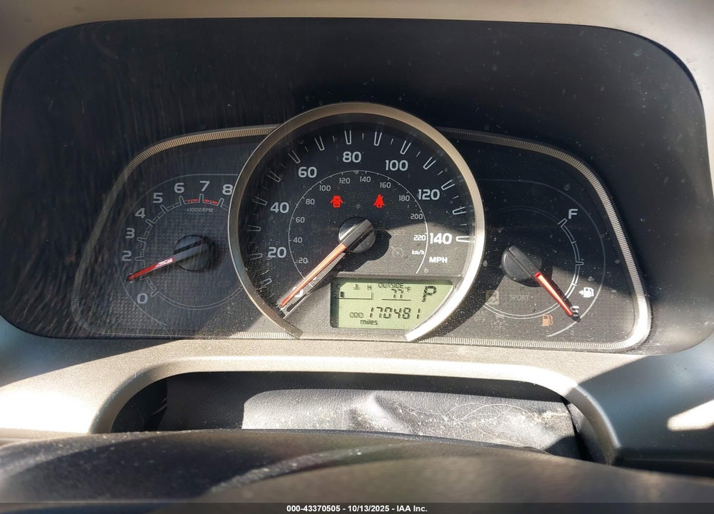 2013 TOYOTA RAV4 LE VIN: 2T3BFREV9DW054446