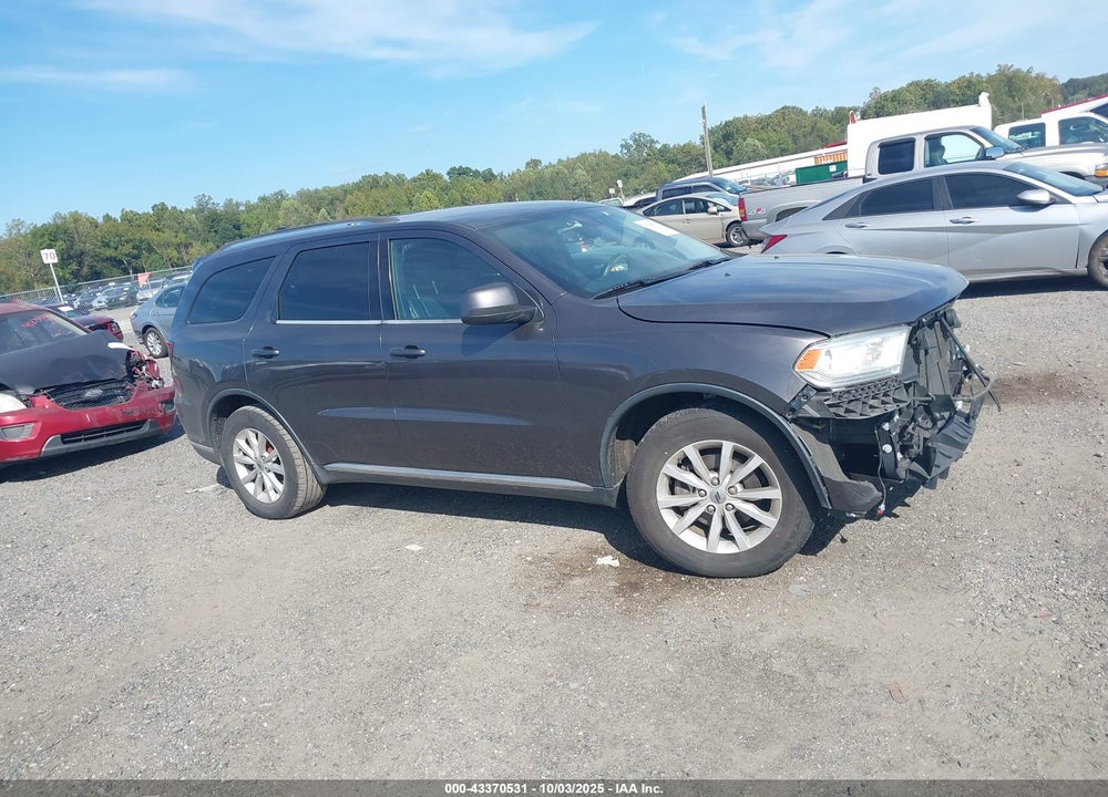 2019 DODGE DURANGO SXT PLUS RWD VIN: 1C4RDHAG9KC557061