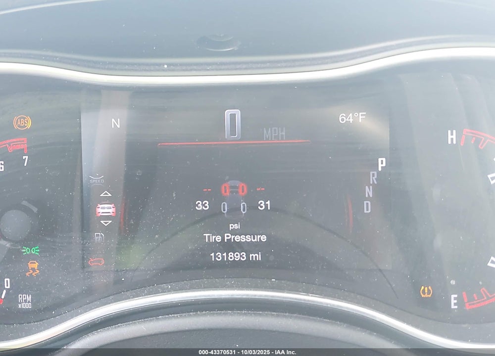 2019 DODGE DURANGO SXT PLUS RWD VIN: 1C4RDHAG9KC557061