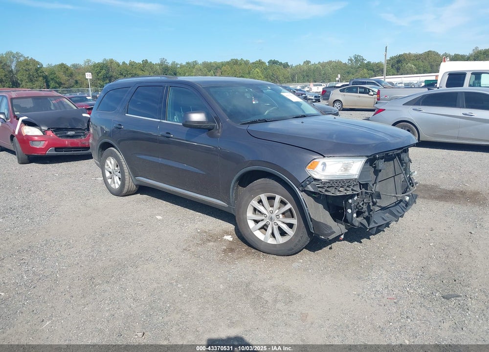 2019 DODGE DURANGO SXT PLUS RWD VIN: 1C4RDHAG9KC557061