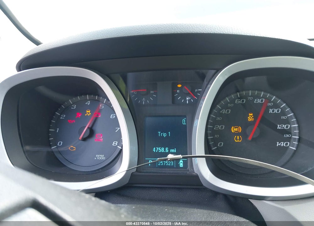 2010 CHEVROLET EQUINOX VIN: 2CNALBEW5A6358736