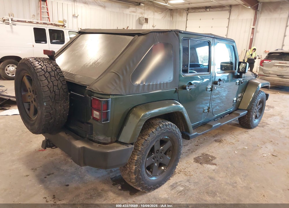 2007 JEEP WRANGLER UNLIMITED VIN: 1J4GA59137L141913