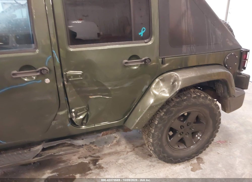 2007 JEEP WRANGLER UNLIMITED VIN: 1J4GA59137L141913