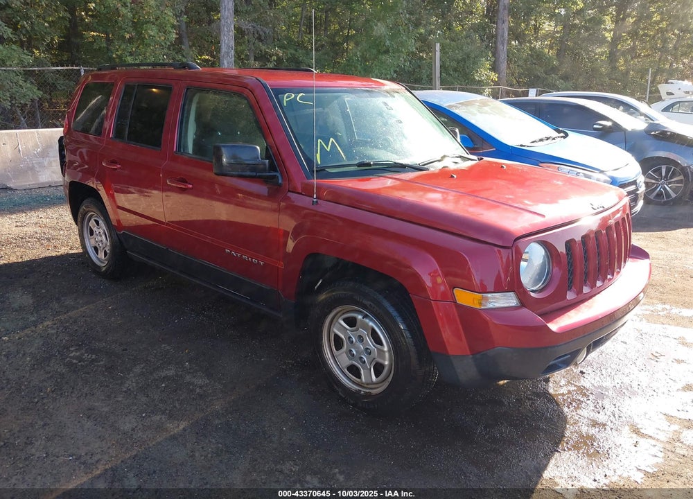 2016 JEEP PATRIOT SPORT VIN: 1C4NJPBA2GD514324