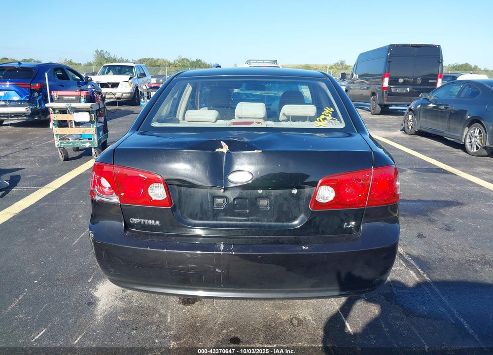 2008 KIA OPTIMA LX VIN: KNAGE123185255233