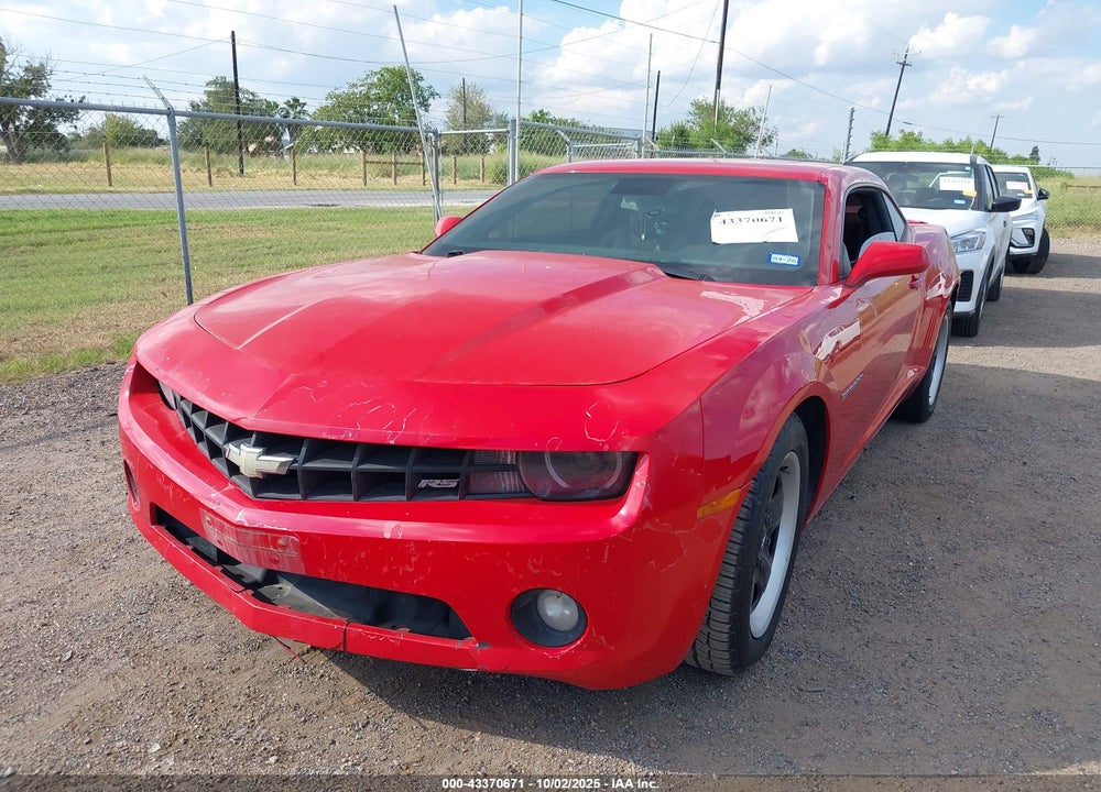 2012 CHEVROLET CAMARO VIN: 2G1FC1E30C9135251