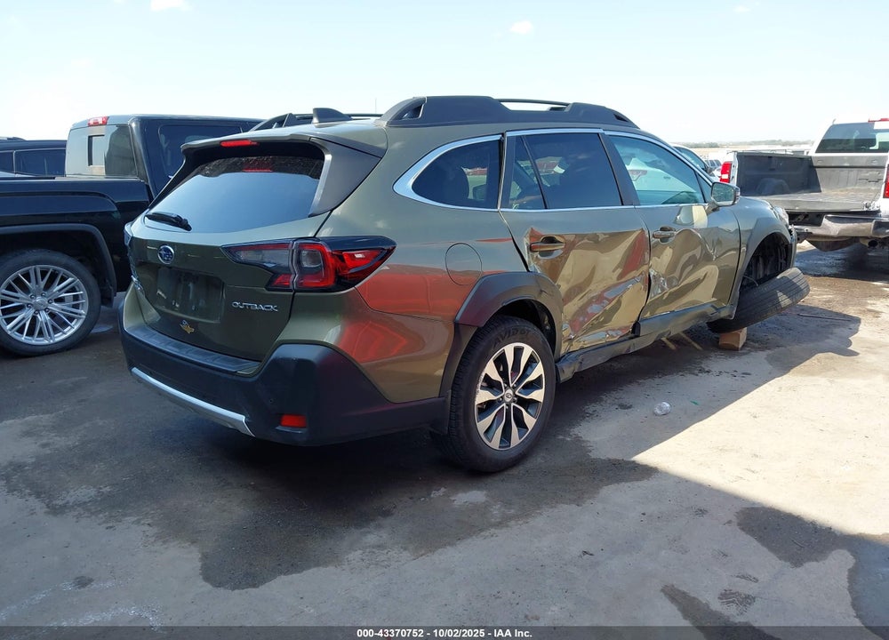 2025 SUBARU OUTBACK LIMITED VIN: 4S4BTANC2S3162525