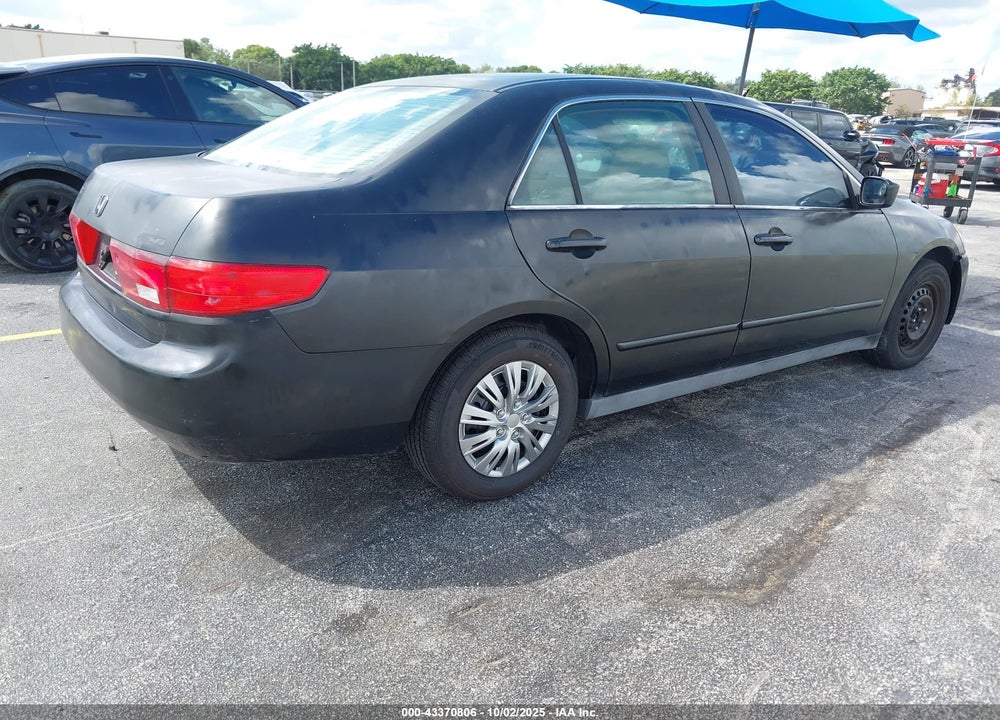 2005 HONDA ACCORD 2.4 LX VIN: 1HGCM564X5L004007