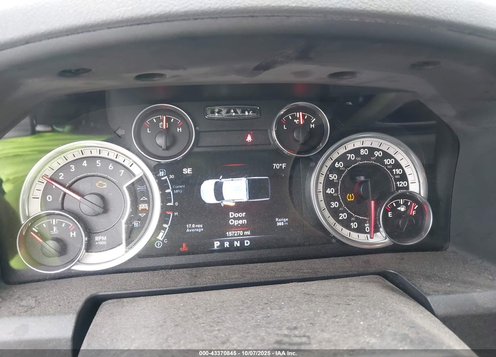 2015 RAM 1500 BIG HORN VIN: 1C6RR7LT6FS759574