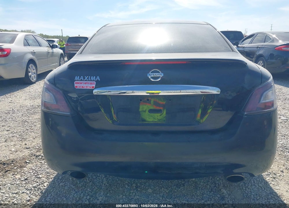 2012 NISSAN MAXIMA 3.5 S VIN: 1N4AA5AP8CC868802