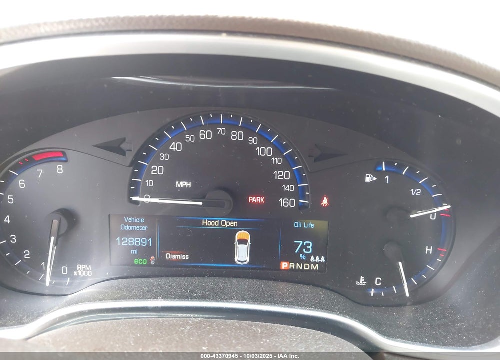 2016 CADILLAC SRX LUXURY COLLECTION VIN: 3GYFNBE34GS562880