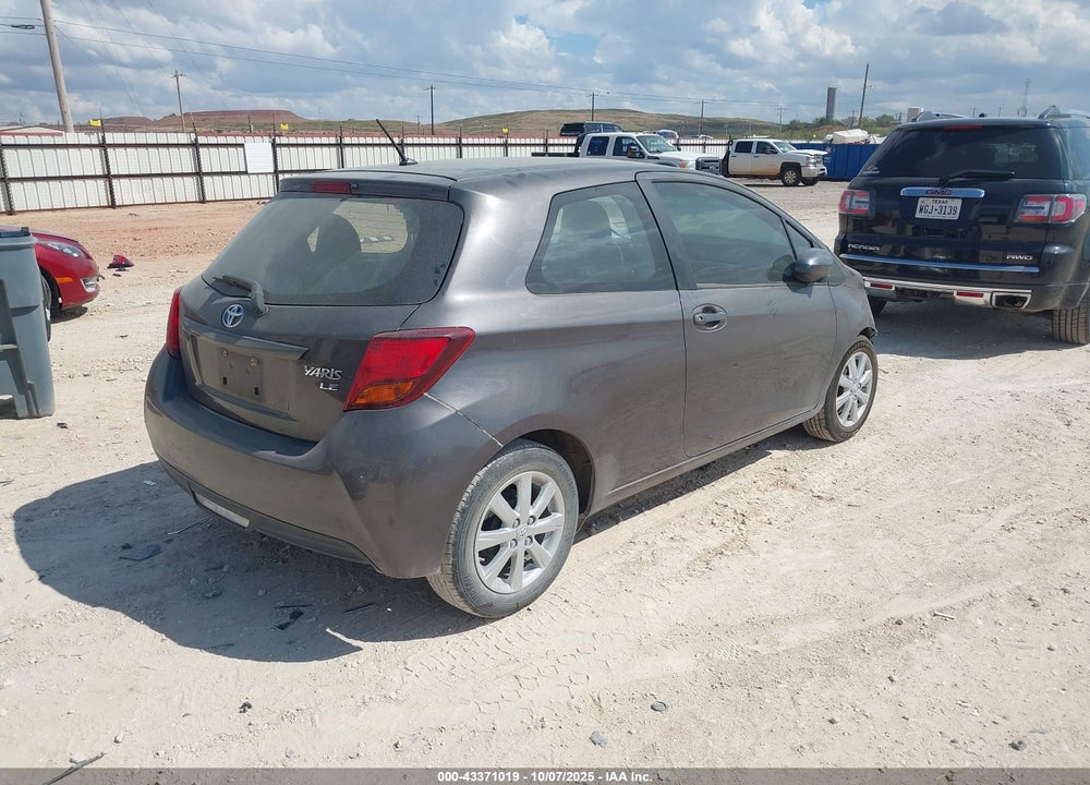 2016 TOYOTA YARIS LE VIN: VNKJTUD31GA064115