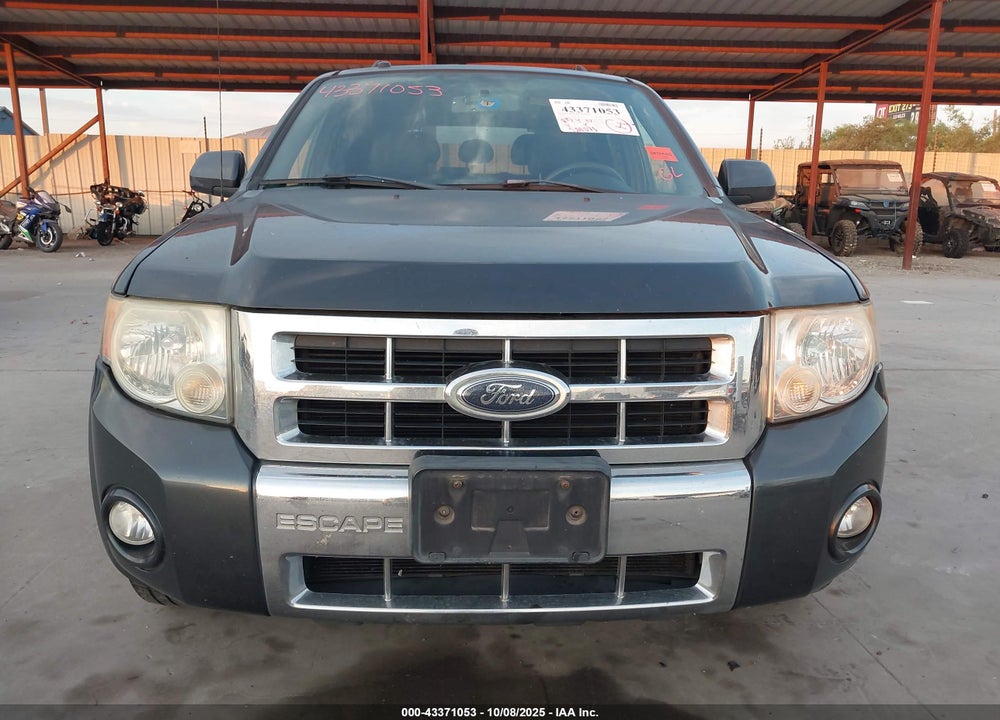 2008 FORD ESCAPE LIMITED VIN: 1FMCU04198KC45864
