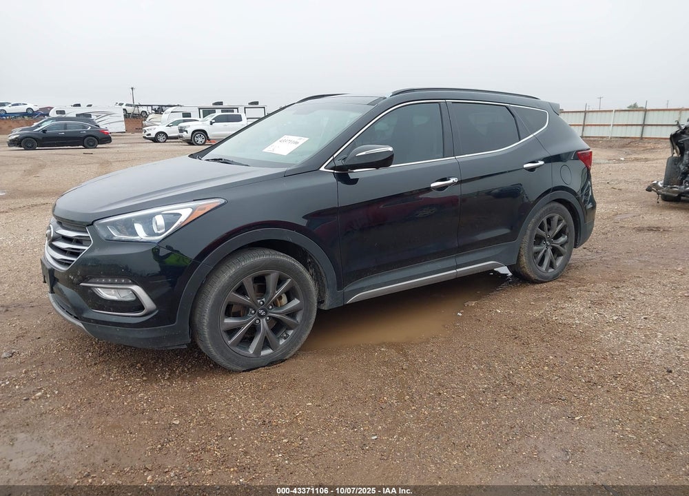2017 HYUNDAI SANTA FE VIN: 5XYZW4LA7HG481629