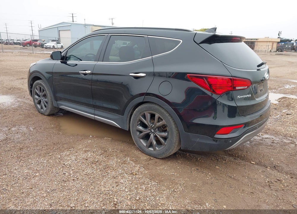 2017 HYUNDAI SANTA FE VIN: 5XYZW4LA7HG481629