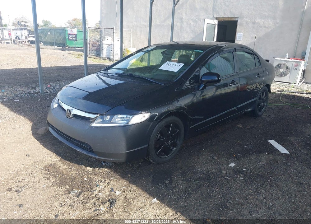 2008 HONDA CIVIC LX VIN: 1HGFA16578L025067