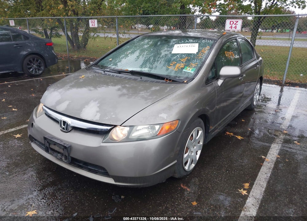 2006 HONDA CIVIC LX VIN: 2HGFA16506H525324