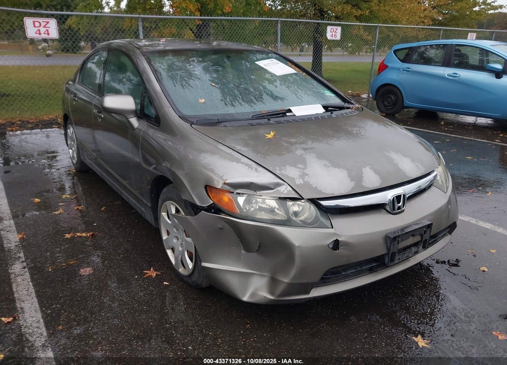 2006 HONDA CIVIC LX VIN: 2HGFA16506H525324