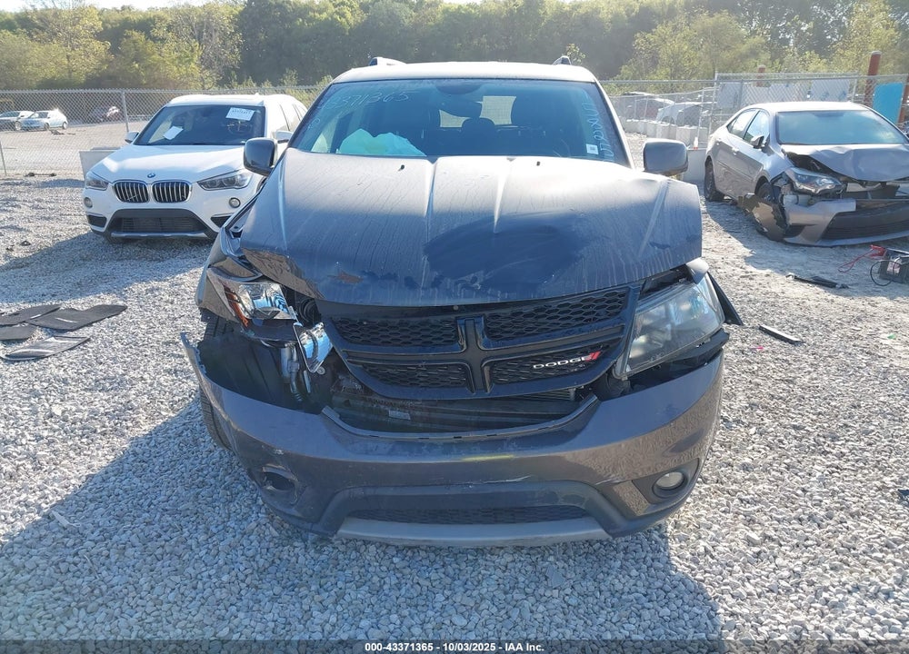 2016 DODGE JOURNEY VIN: 3C4PDCGBXGT158256