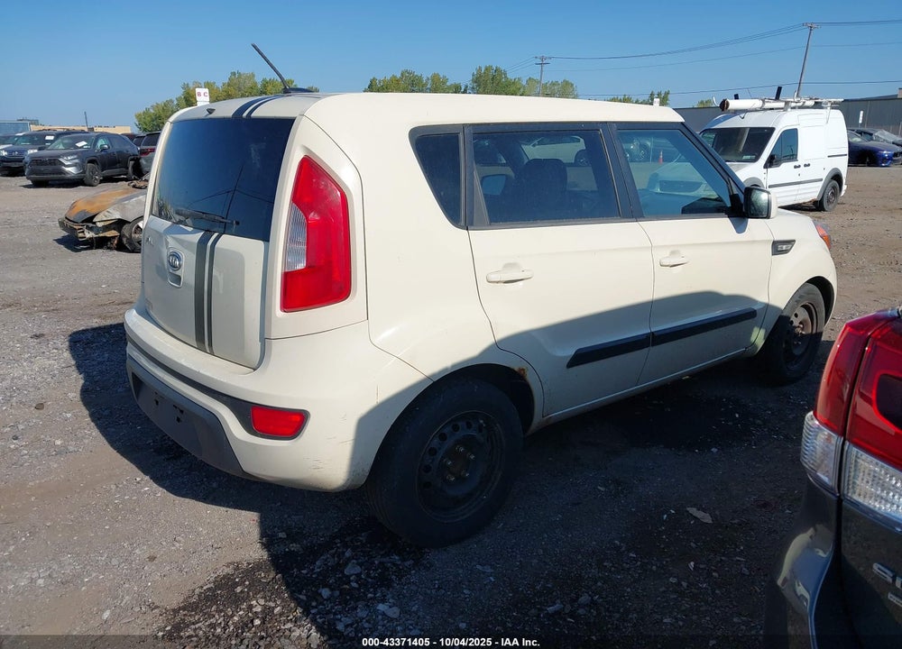 2012 KIA SOUL VIN: KNDJT2A54C7395300