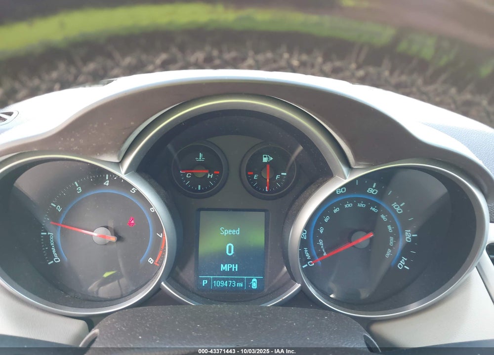 2012 CHEVROLET CRUZE 2LT VIN: 1G1PG5SC7C7178037