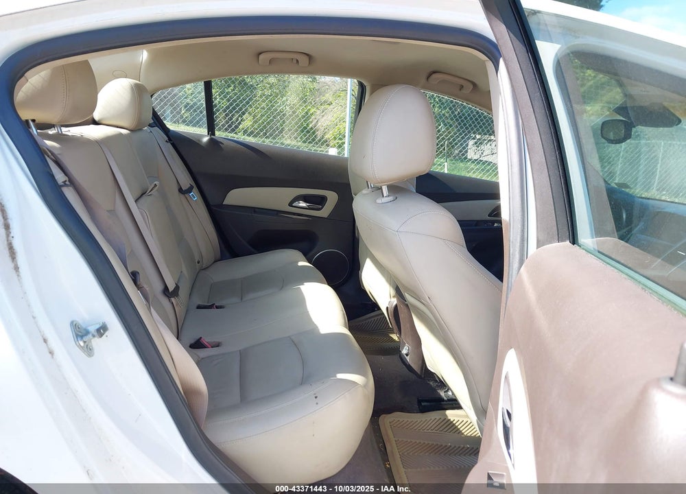 2012 CHEVROLET CRUZE 2LT VIN: 1G1PG5SC7C7178037