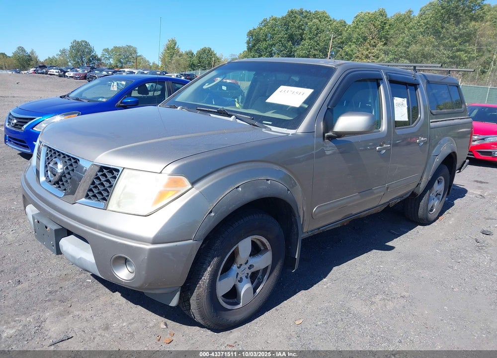 2005 NISSAN FRONTIER LE VIN: 1N6AD07W25C429243