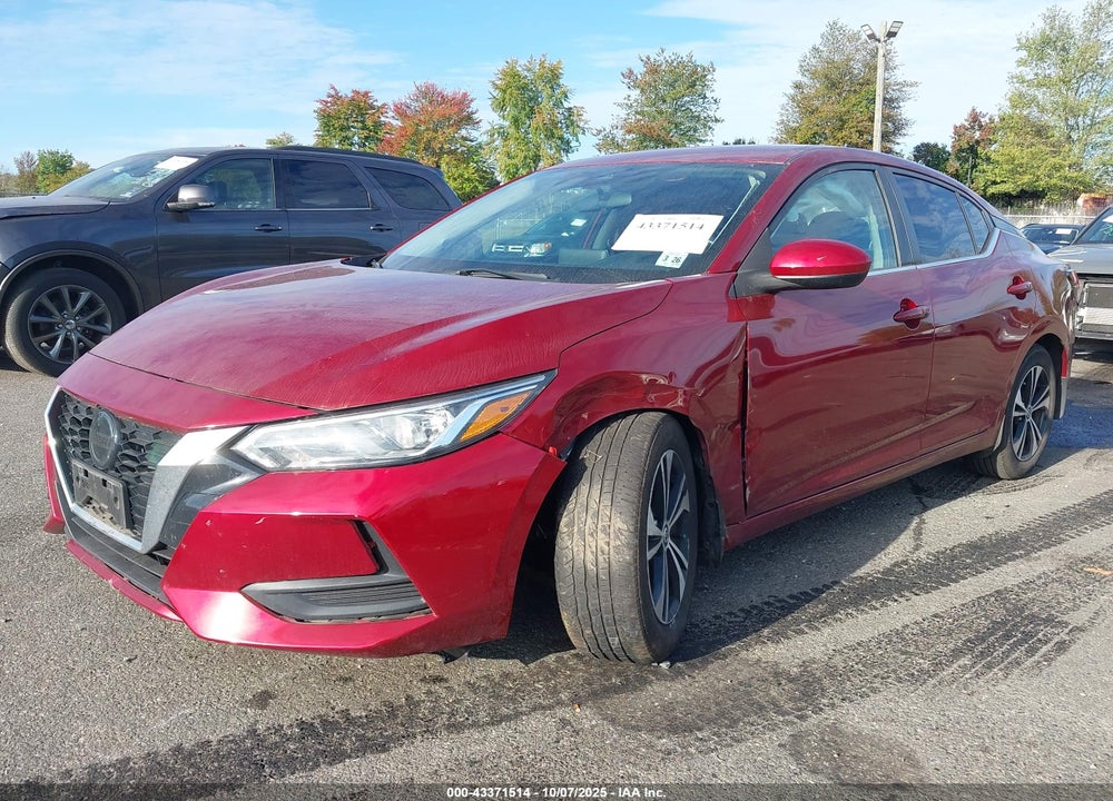 2021 NISSAN SENTRA SV XTRONIC CVT VIN: 3N1AB8CV8MY209960