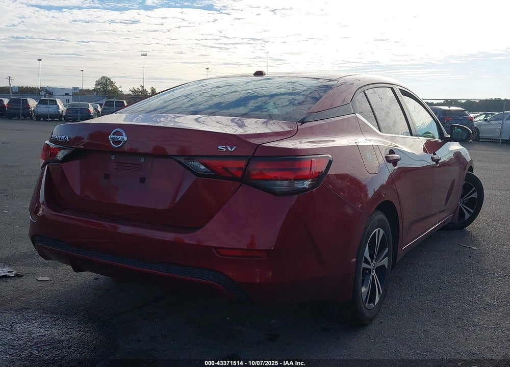 2021 NISSAN SENTRA SV XTRONIC CVT VIN: 3N1AB8CV8MY209960