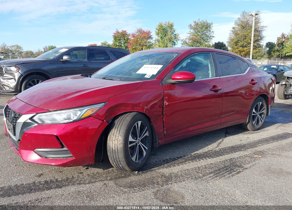 2021 NISSAN SENTRA SV XTRONIC CVT VIN: 3N1AB8CV8MY209960