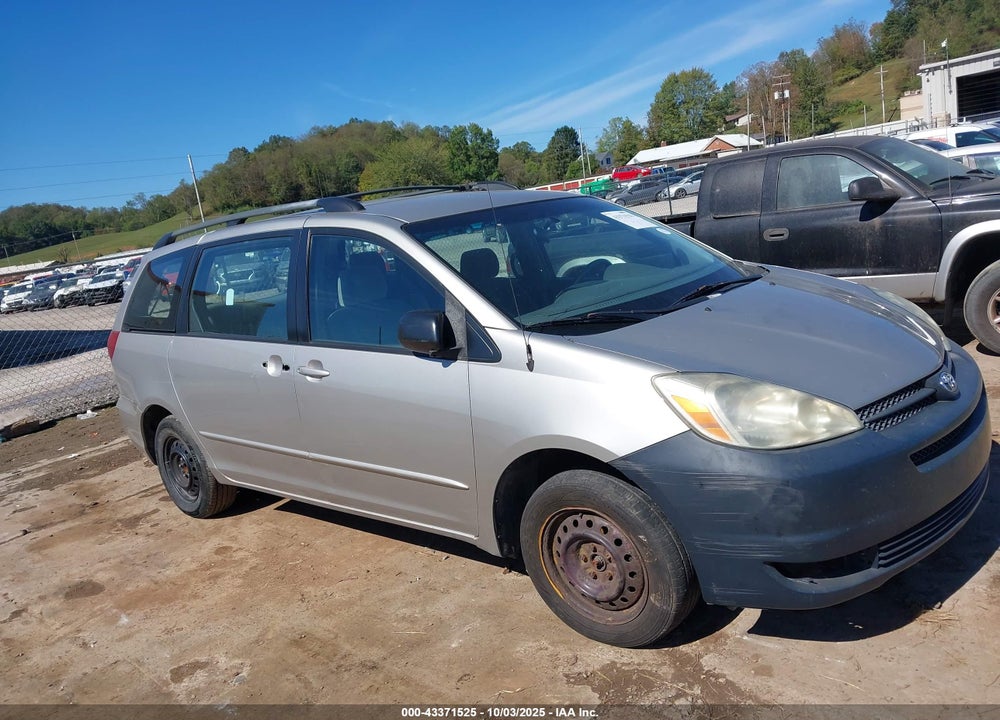 2005 TOYOTA SIENNA CE VIN: 5TDZA23C95S356943