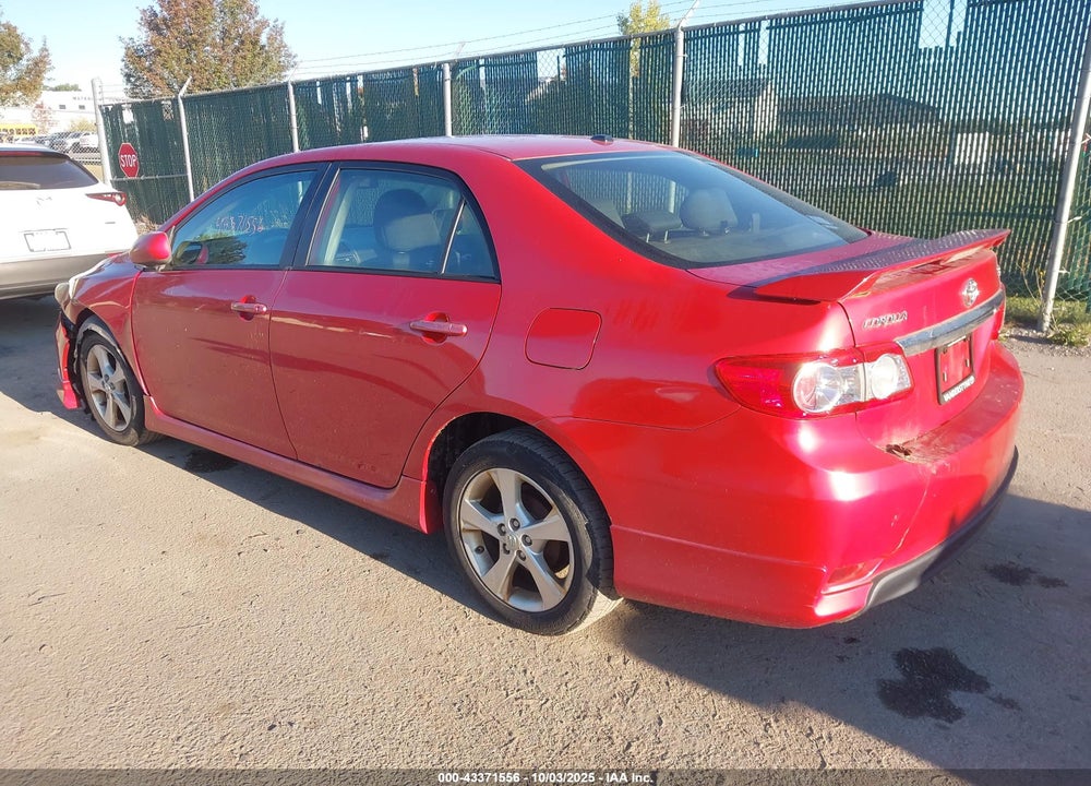 2012 TOYOTA COROLLA VIN: 2T1BU4EE6CC881581