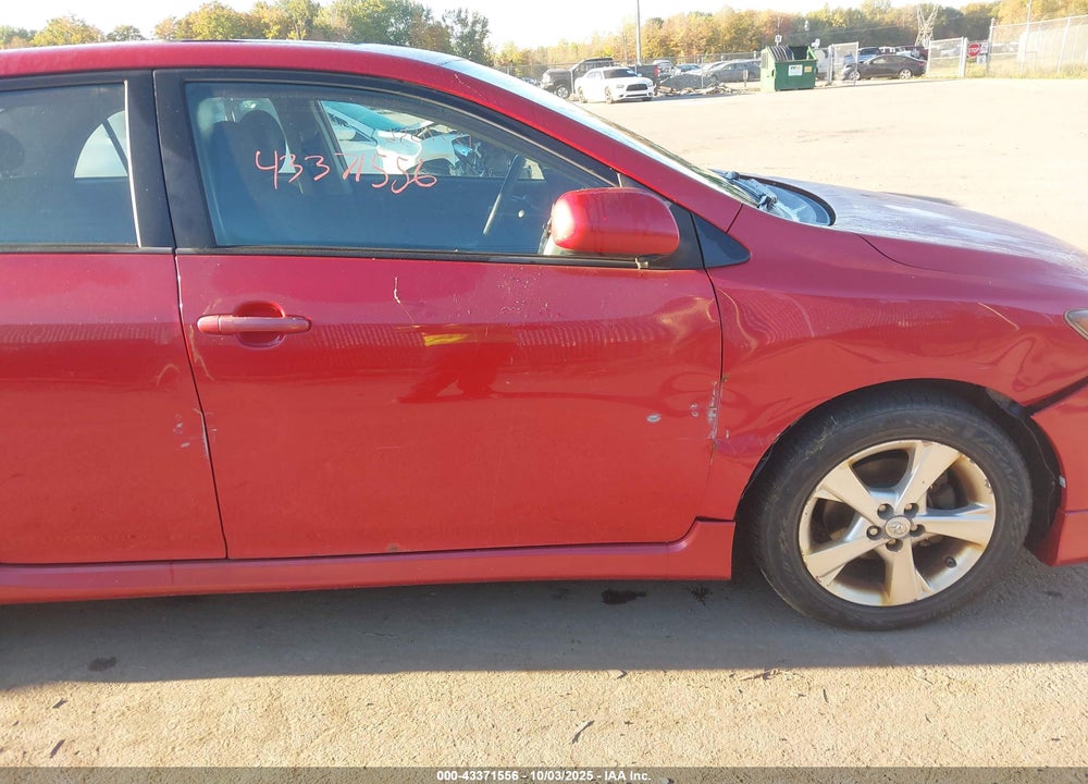 2012 TOYOTA COROLLA VIN: 2T1BU4EE6CC881581
