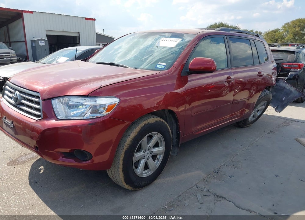 2008 TOYOTA HIGHLANDER VIN: JTEES41A282108100