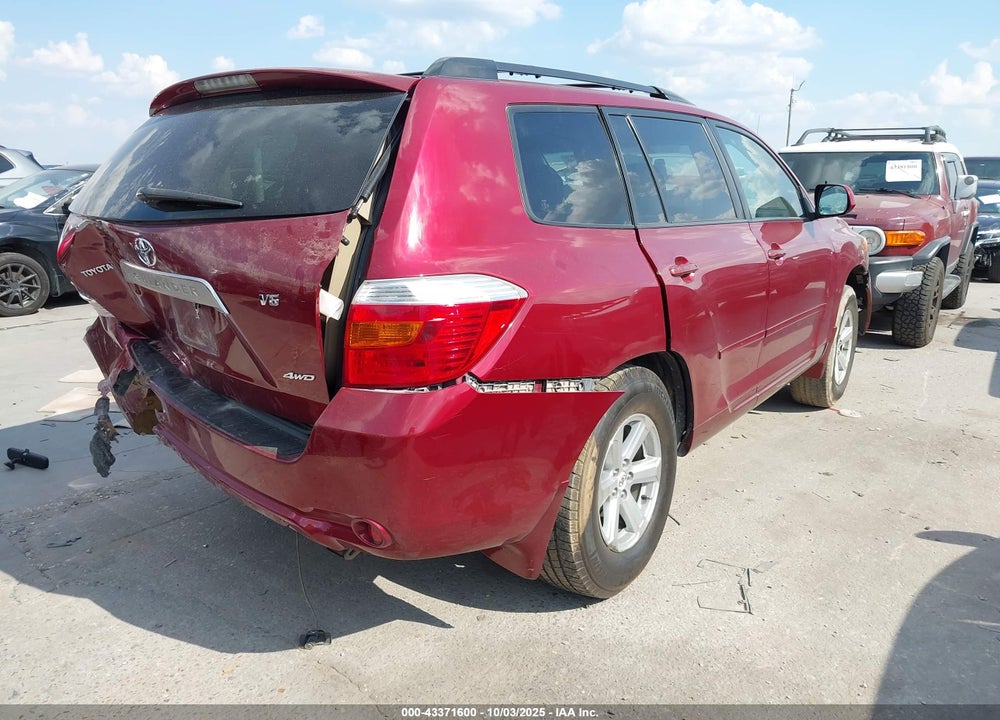 2008 TOYOTA HIGHLANDER VIN: JTEES41A282108100