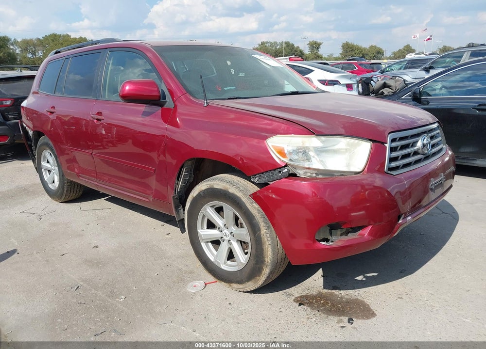 2008 TOYOTA HIGHLANDER VIN: JTEES41A282108100