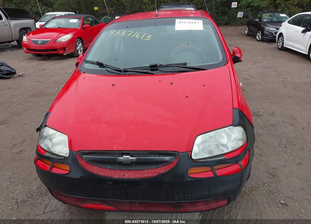 2006 CHEVROLET AVEO LS VIN: KL1TD56636B547987