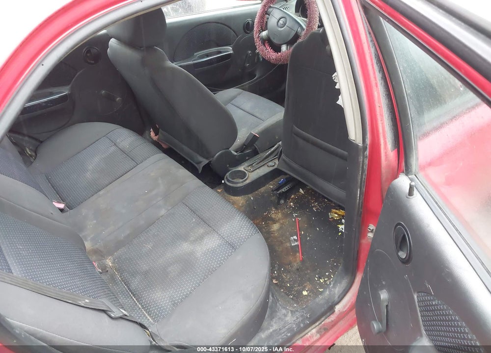 2006 CHEVROLET AVEO LS VIN: KL1TD56636B547987
