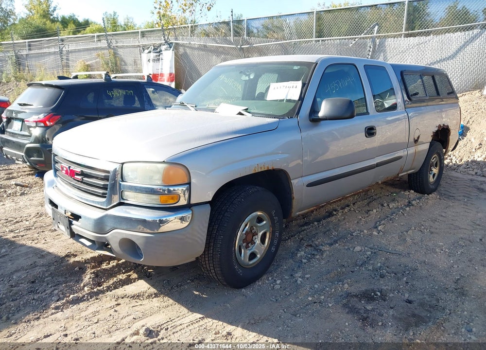 2004 GMC SIERRA 1500 VIN: 2GTEK19T341333001