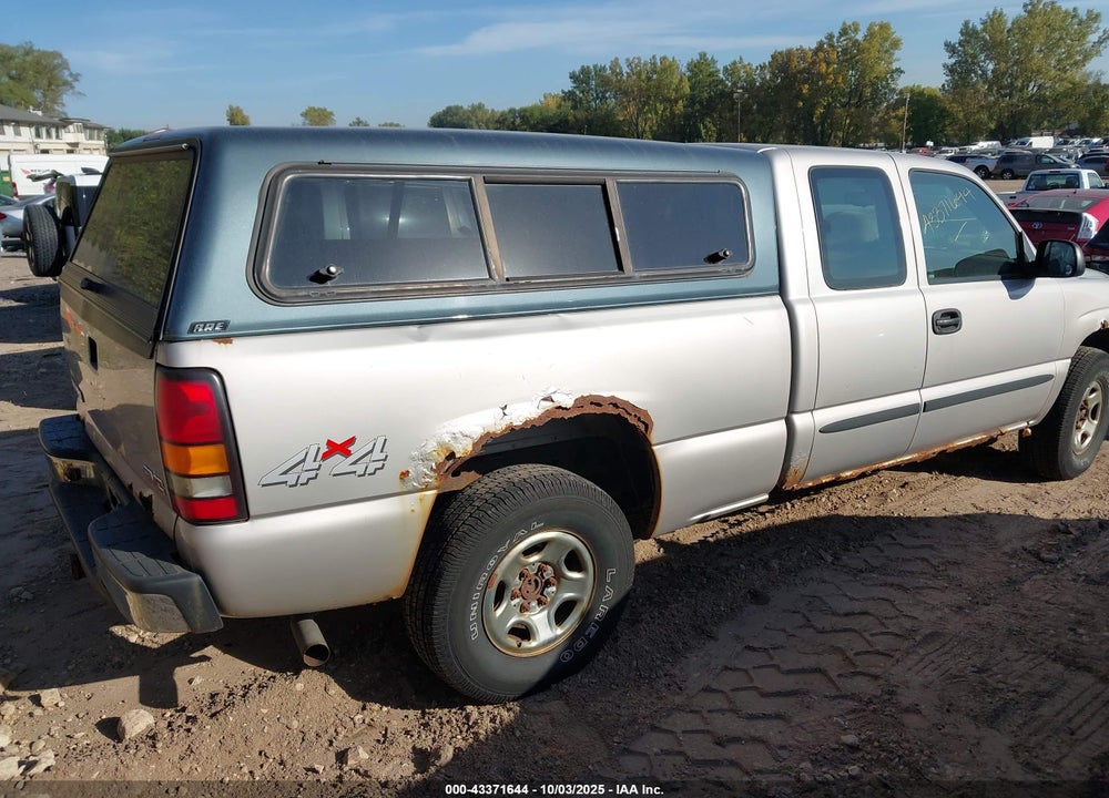 2004 GMC SIERRA 1500 VIN: 2GTEK19T341333001