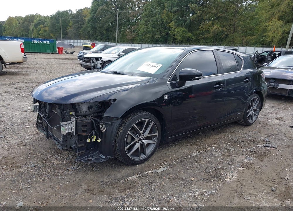 2016 LEXUS CT 200H VIN: JTHKD5BH6G2263698