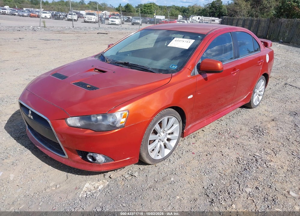 2011 MITSUBISHI LANCER RALLIART VIN: JA32V6FV6BU041890