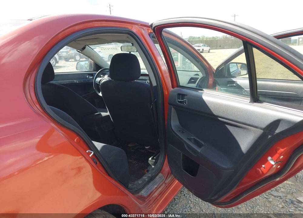2011 MITSUBISHI LANCER RALLIART VIN: JA32V6FV6BU041890
