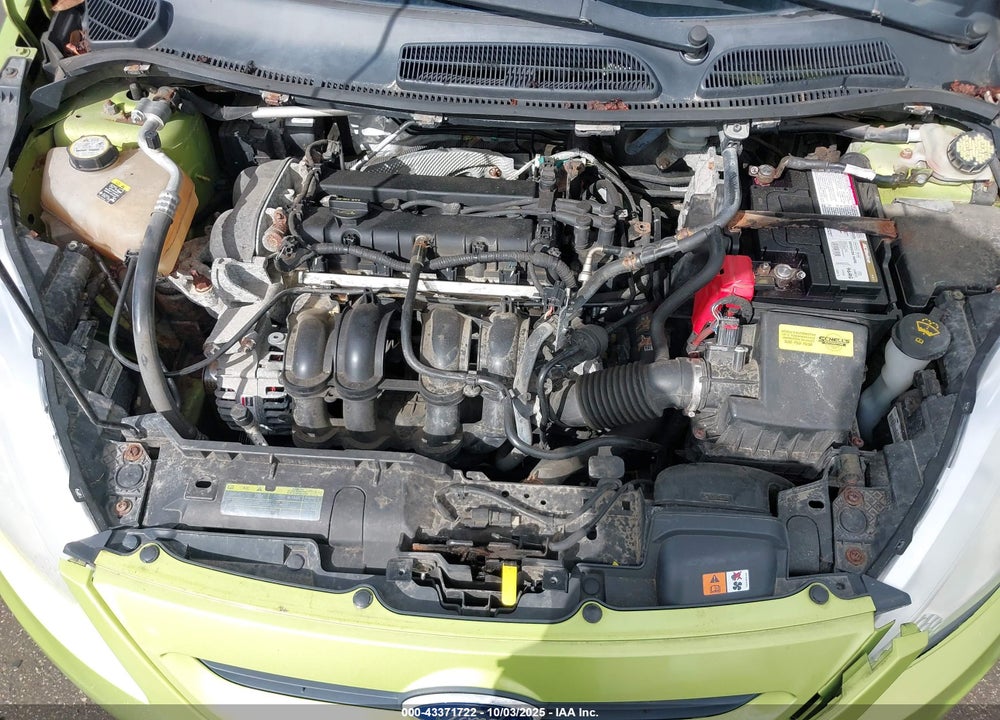 2011 FORD FIESTA VIN: 3FADP4FJ1BM103728