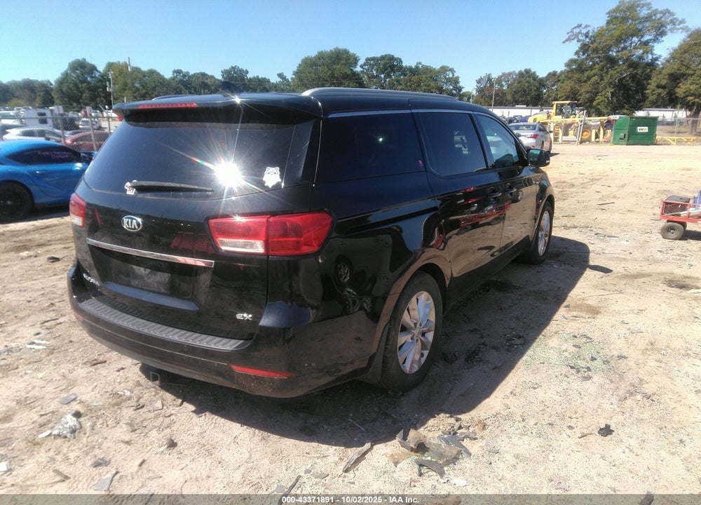 2017 KIA SEDONA EX VIN: KNDMC5C1XH6274714