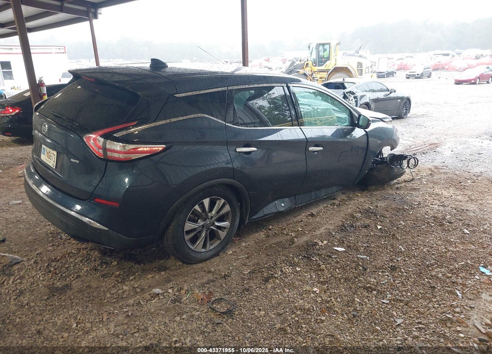 2018 NISSAN MURANO S VIN: 5N1AZ2MH5JN197690
